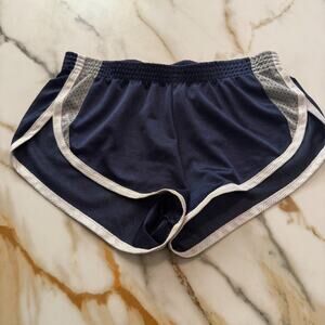PreLoved N2N Bodywear Mens Athletic Split Mesh Shorts Color Blue Size Medium